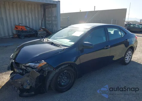 2017 Toyota Corolla Le из США, поврежденный, VIN 5YFBURHE1HP623064